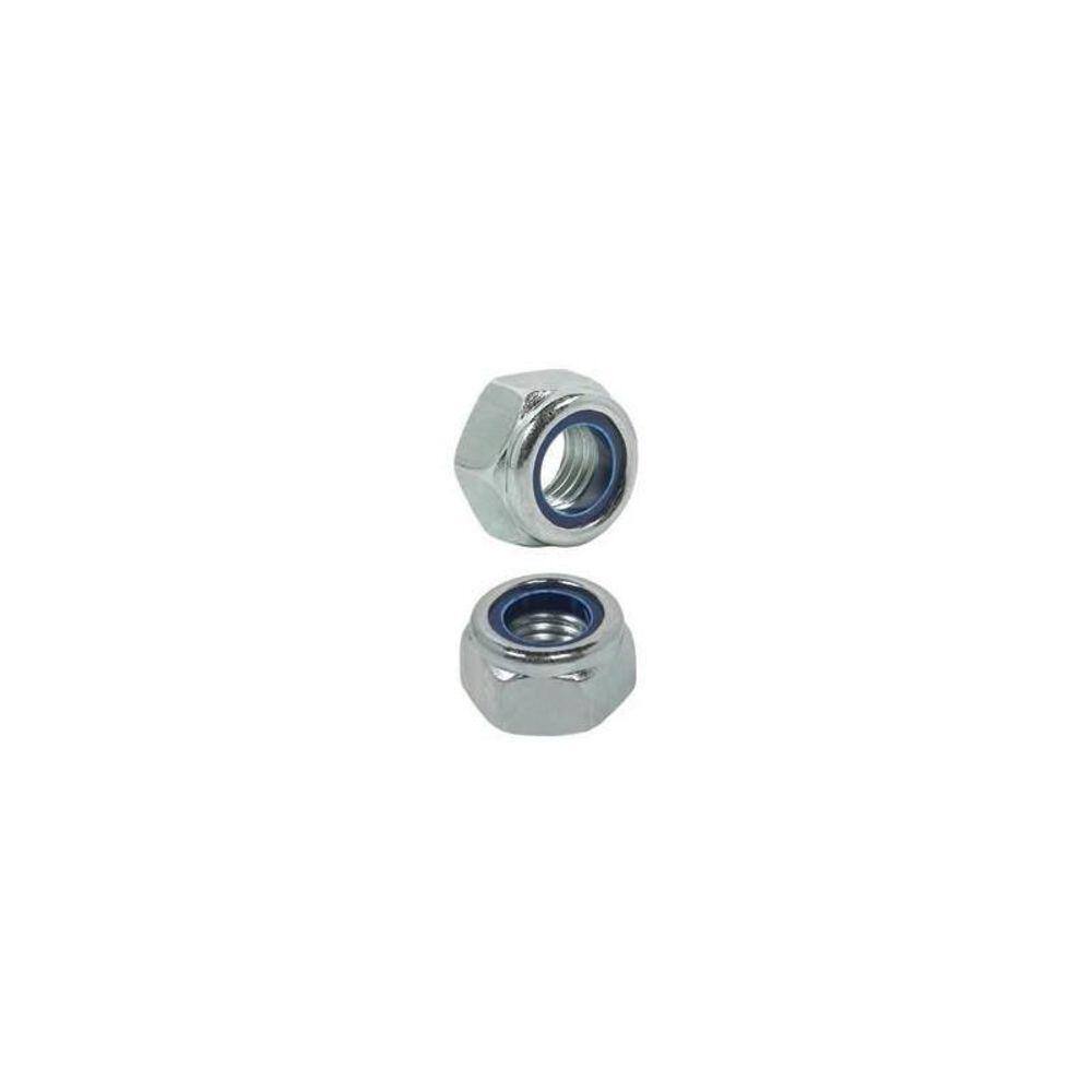 Porca Trava 6mm Parloc - 20 Unidades - Nylon