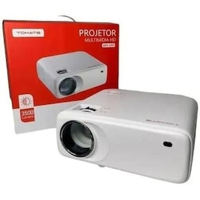 Projetor Tomate MPR- Lumens Full HD Preto