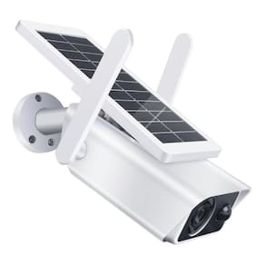Câmera Ip Wifi Bullet Segurança Ip66 Energia Solar Full Hd