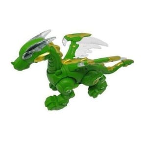 Robô Dragão Com Luz Som E Movimento - Verde