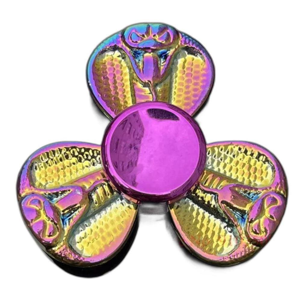 Hand Spinner Aço Galvanizado Cobra Naja