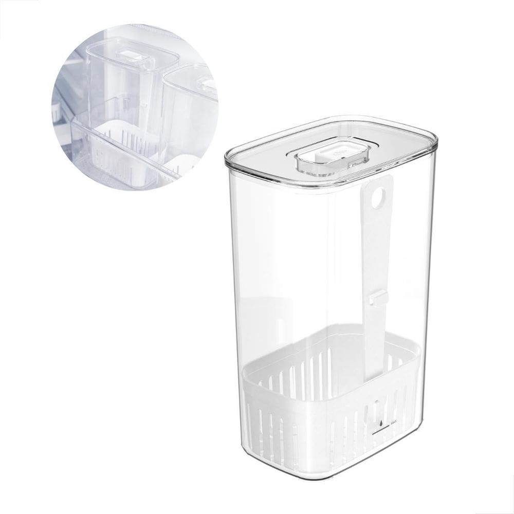 Organizador Transparente 2,3 Litros PS + PP 14.5x10x22.5cm