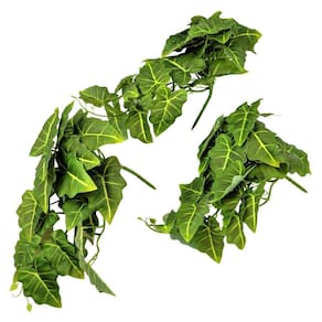 Planta Artificial Caladium Verde 45X30Cm Kit 3Pc Toque Real