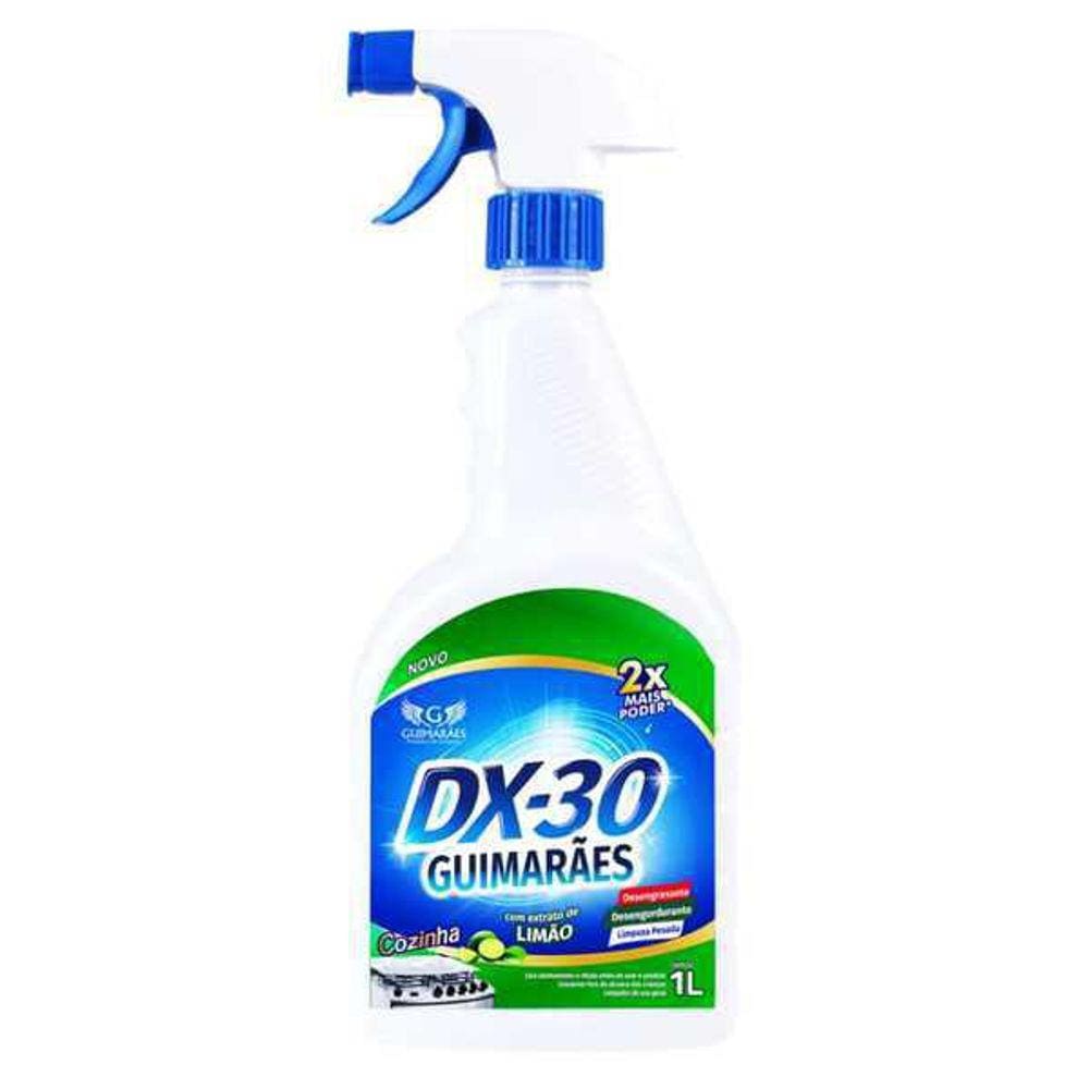 Desengordurante Dx-30 Com Extrato De Limão Guimarães 1 Litro