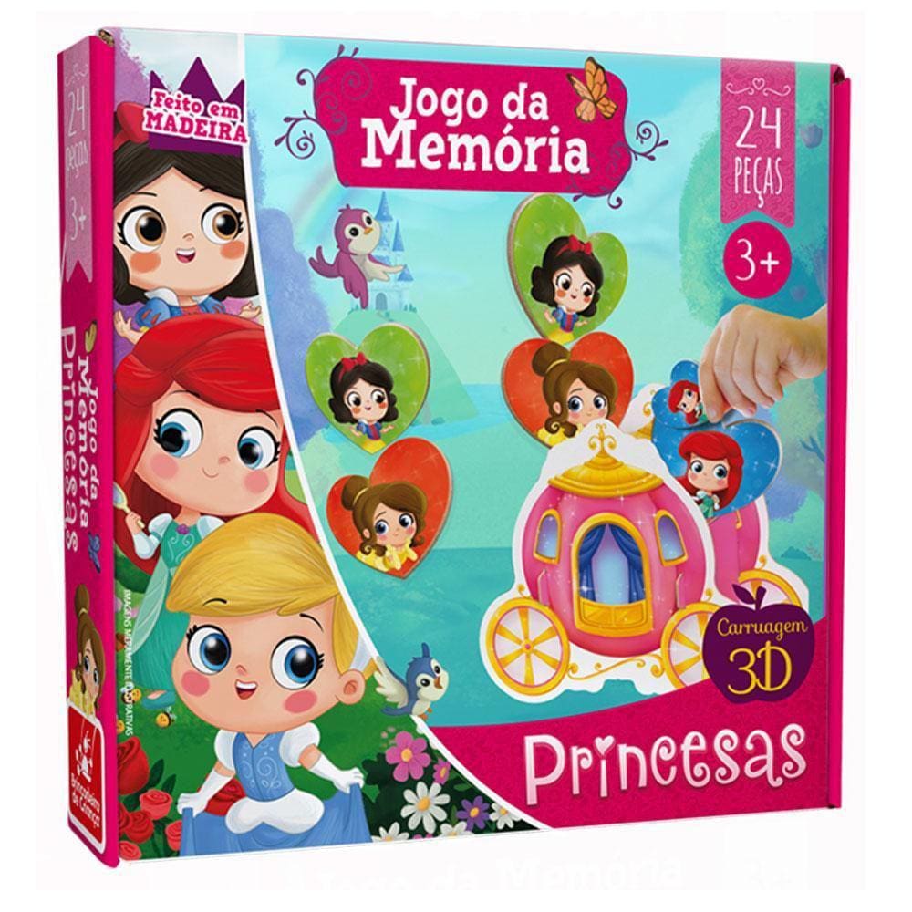 Jogo Da Memória Princesas