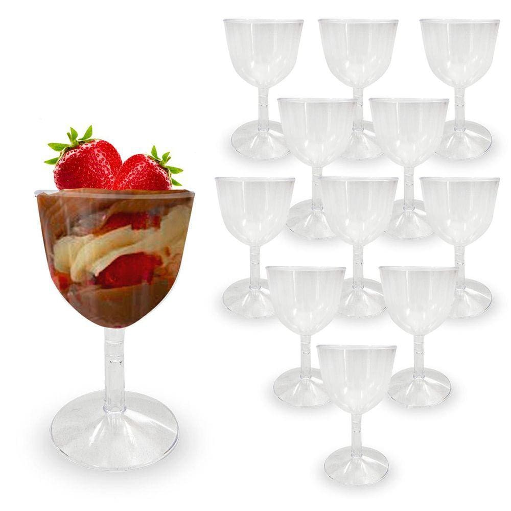 Taça Transparente 55 ml - Kit 30 unid. - Sobremesas