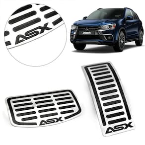 Pedaleira de Aço Inox Escovado para Asx - Texas 4x4