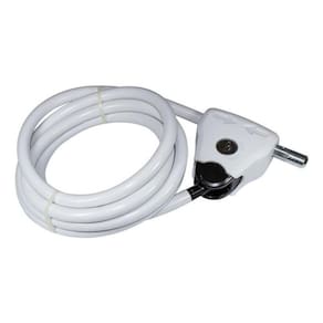 Cadeado Aço Ajustavel 10X2100Mm Branco Cl445