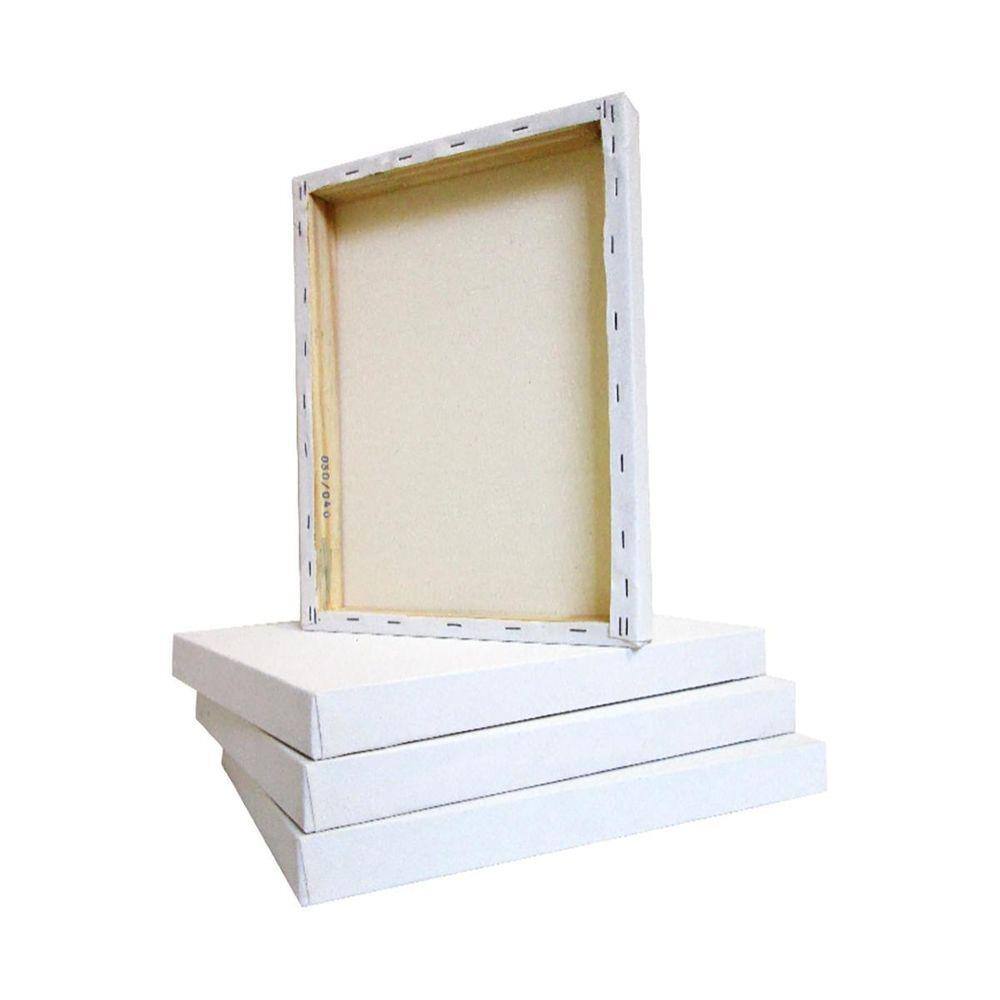 Tela Branca Para Pintura Quadro Canvas Painel Arte 10X10Cm