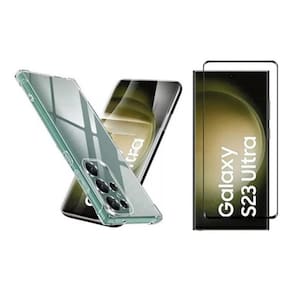Capa Capinha Case + Película 3D Samsung Galaxy S23 Ultra