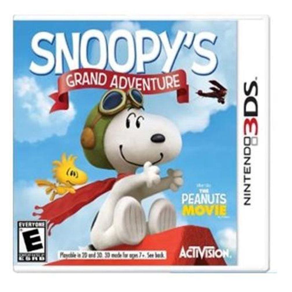 Jogo Snoopy`S Grand Adventure - Nintendo 3Ds Novo