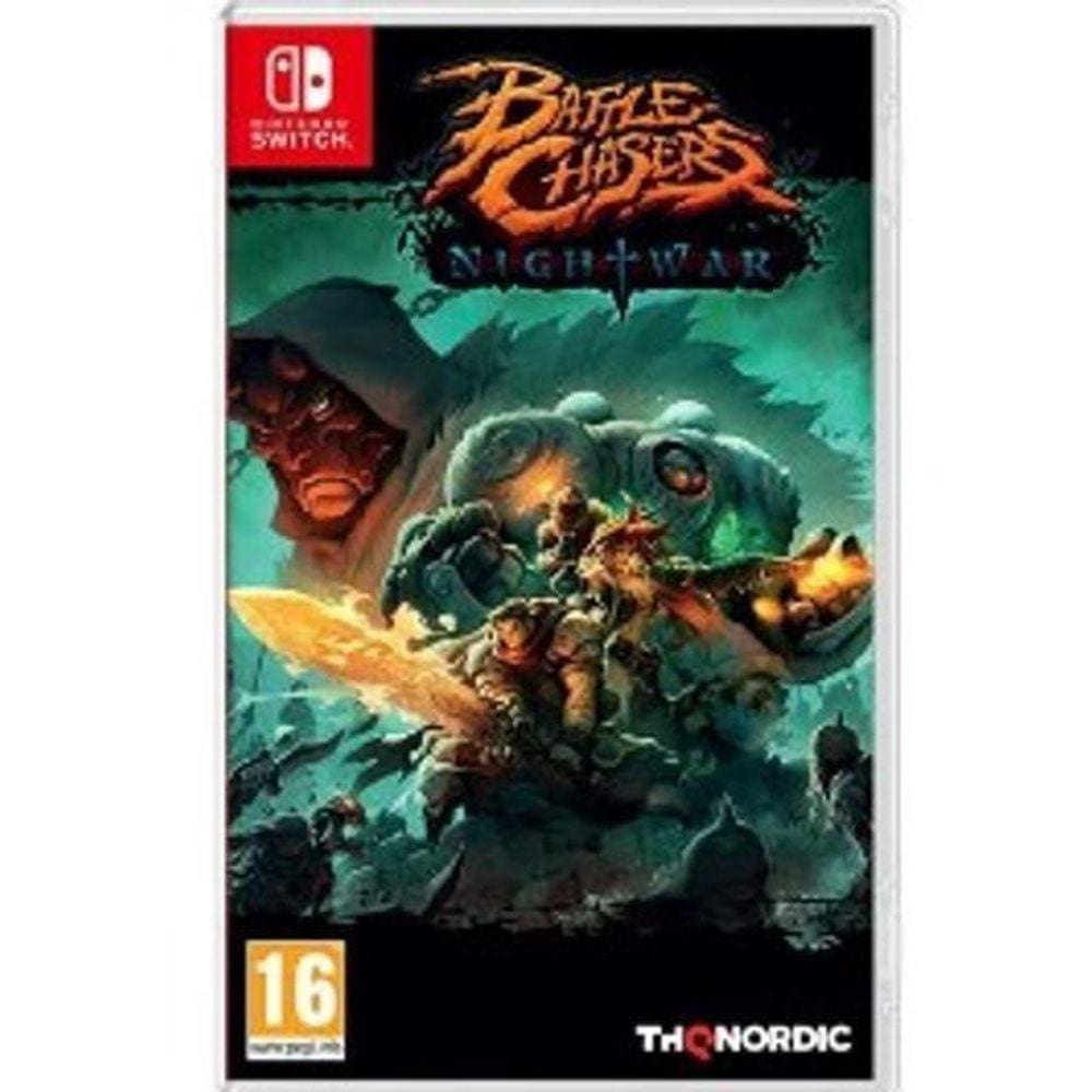 Jogo Battle Chasers Nightwar Nintendo Switch Europeu