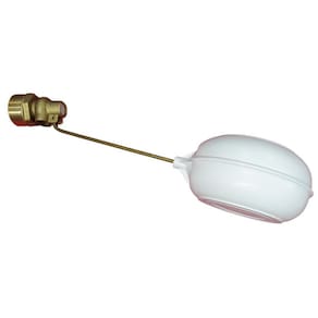 Torneira Boia 1.1/2 Caixa D Água Pressao Corpo Metal Balao