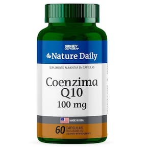 Coenzima Q10 100 Mg Nature Daily Made In Usa 60 Cápsulas