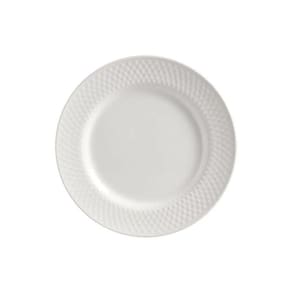 Prato Cerâmica Branca 21cm - Kit 6 | Alleanza
