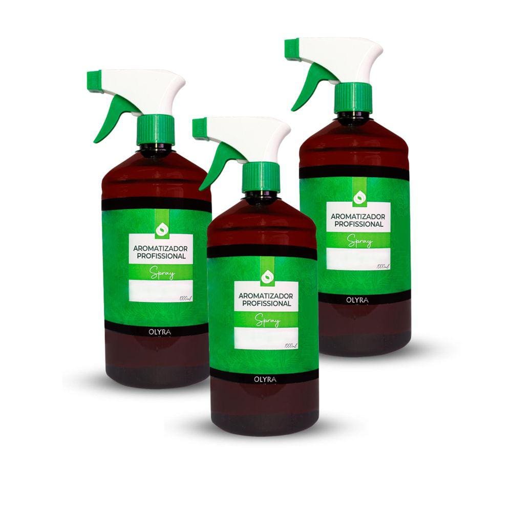 Kit 3 Home Spray Para Ambientes 1 Litro - 3 Litros