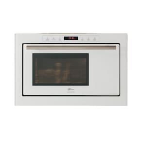 Forno Microondas Embutir 25L com Dourador 127v Fischer Branco Branco
