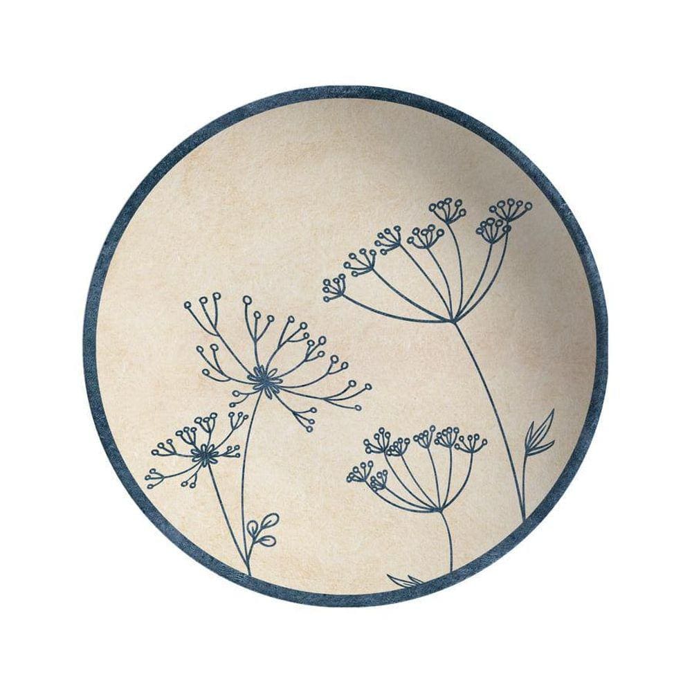 Prato Fundo Cerâmica Branca 25 cm - Alleanza Cerâmica