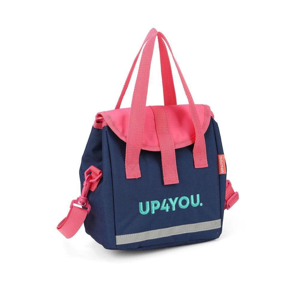 Lancheira Térmica Juvenil Up4you Azul Marinho 20x22cm Luxcel