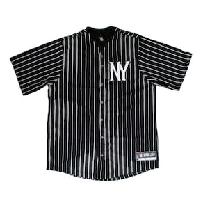 Camisa Baseball Masculina M10 Classic NY Listrado