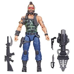 Boneco de ação G.I. Joe Classified Dreadnok Ripper de 6 polegadas