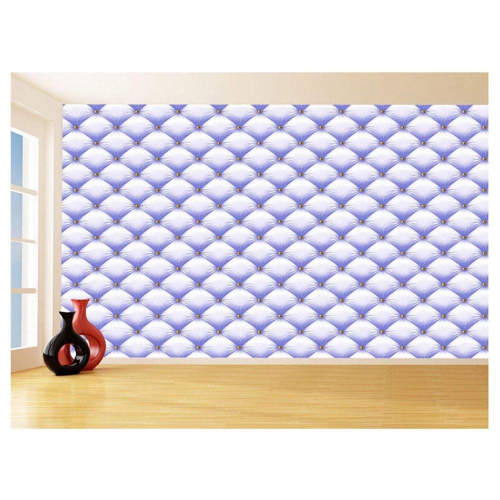 Papel De Parede 3D Estilo Tecido Capitonê Cores 3,5M Tcp132