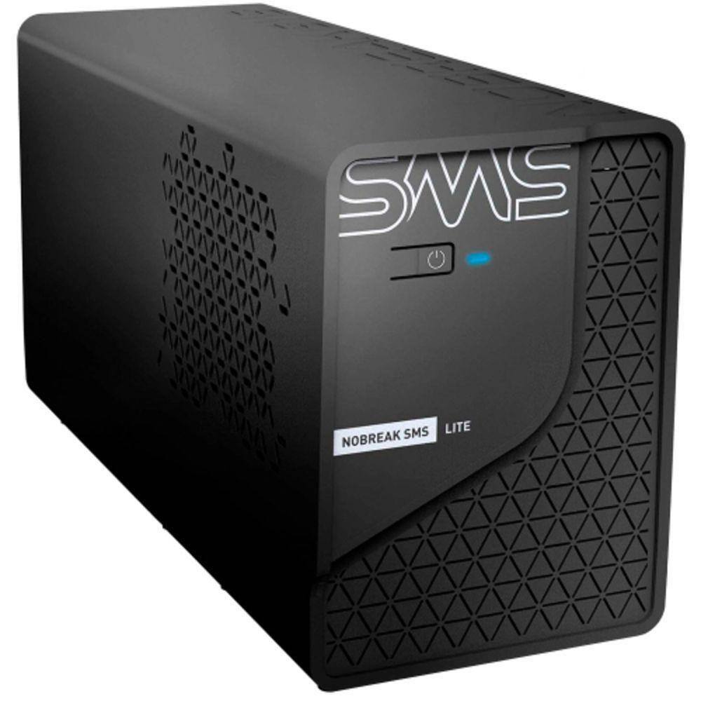 Nobreak Sms Lite 600s 220 - 0029201 Preto 220 Volts