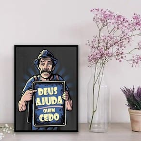 Quadro Madrugada - 33x24cm - Decoração para casa