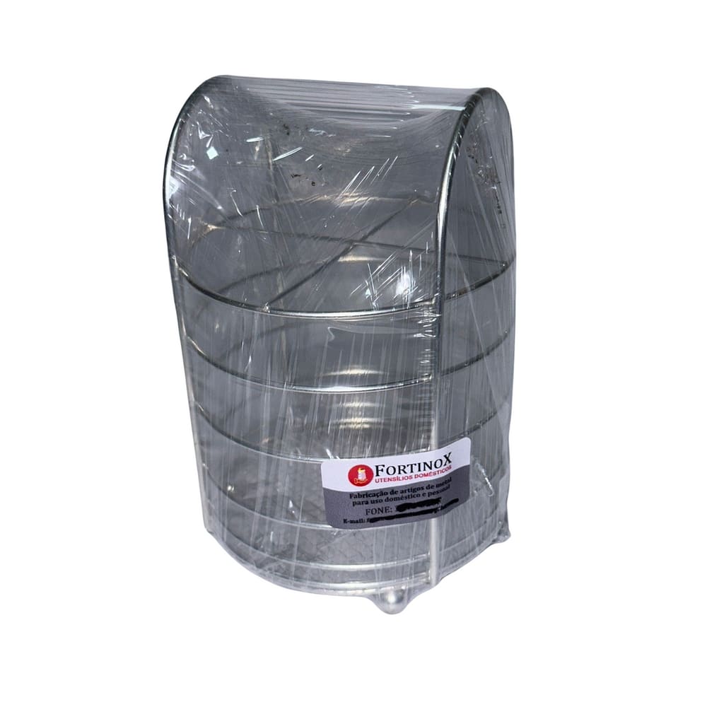 Porta Talher Cromado Reforçado