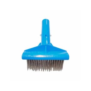 Escova De Aço Inox Para Piscina Alvenaria Herbinject