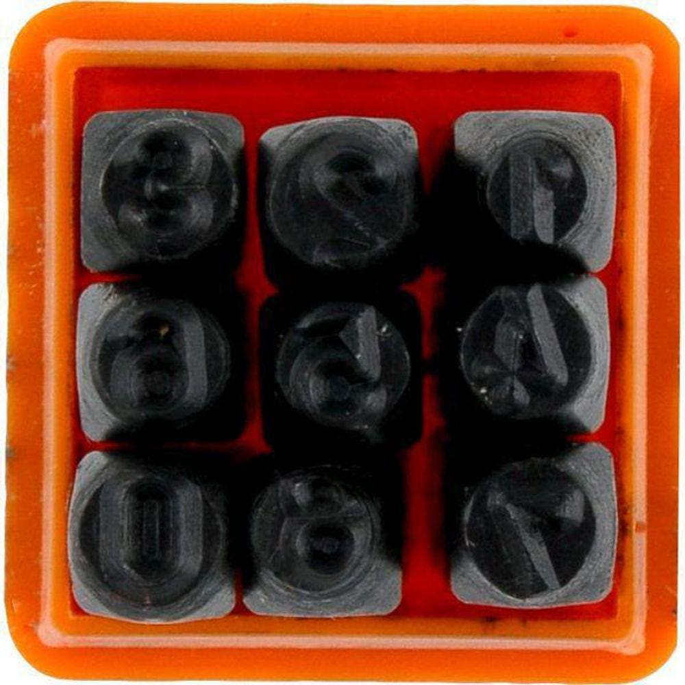 Jogo Marcador Punção Algarismo 2Mm Starfer