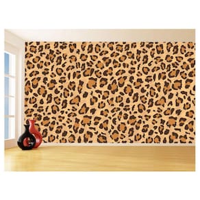 Papel De Parede 3D Textura Estampa Animal Onça 3,5M Txt217