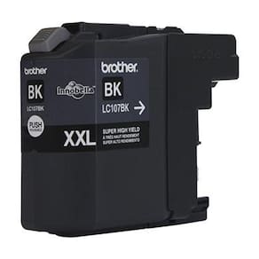 Cartucho Brother LC 107 BK Preto Alto Rendimento