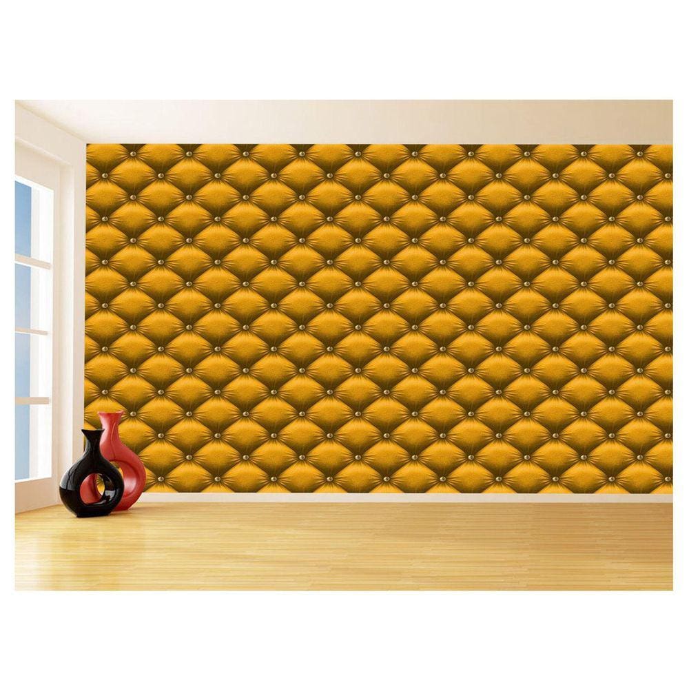 Papel De Parede 3D Estilo Tecido Capitonê Cores 3,5M Tcp97