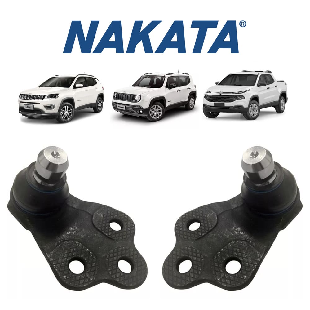 Pivô Da Suspensão Dianteira Esquerda+Direita Nakata Jeep Compass 2016 A 2020