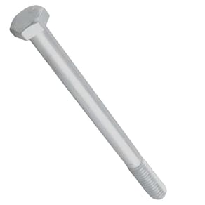 Parafuso Sextavado Rp Din931 M16 X 80 Zinco Branco - 500Pçs