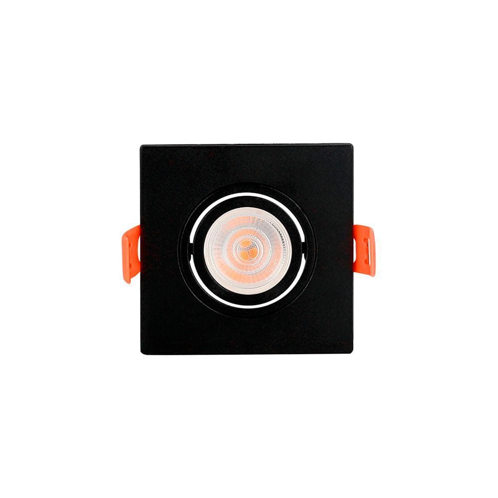 Spot de Embutir Plano Mbled para 1 Lâmpada MR16 Quadrado