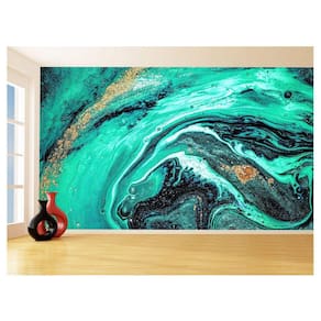 Papel De Parede 3D Estilo Marmore Tintas Cores 3,5M Mbr141