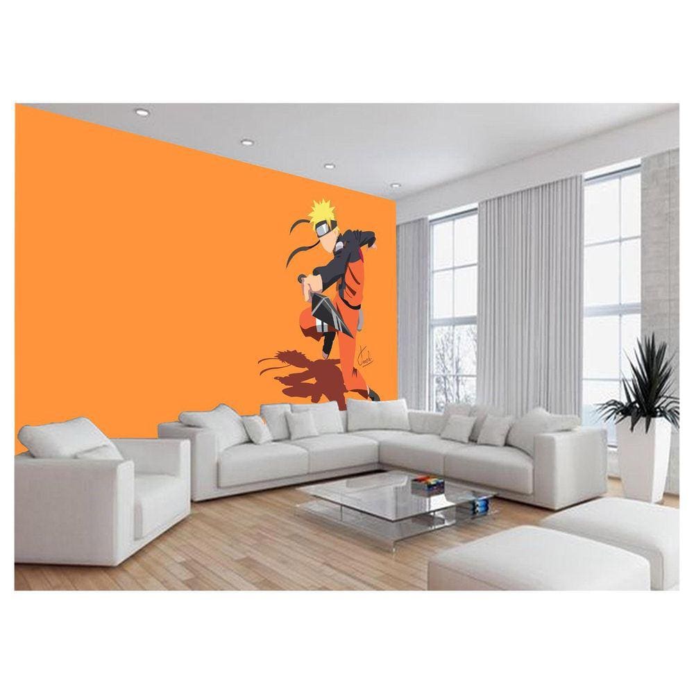 Papel De Parede Anime Naruto Mangá Desenho Art 3,0M Nrt03