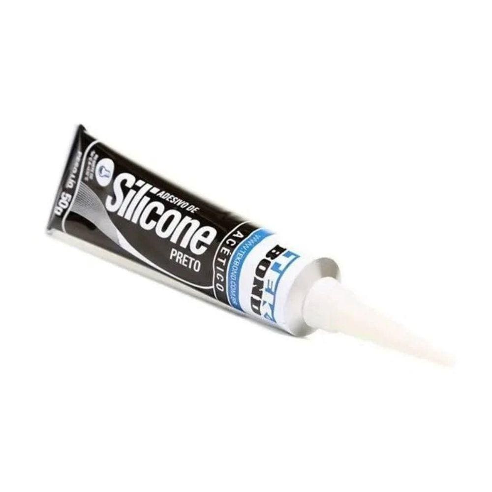 Silicone Acético Preto 300g - Selante Tekbond