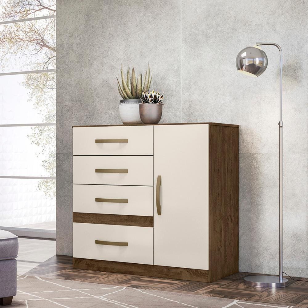 Cômoda Sapateira 4 gavetas Vênus