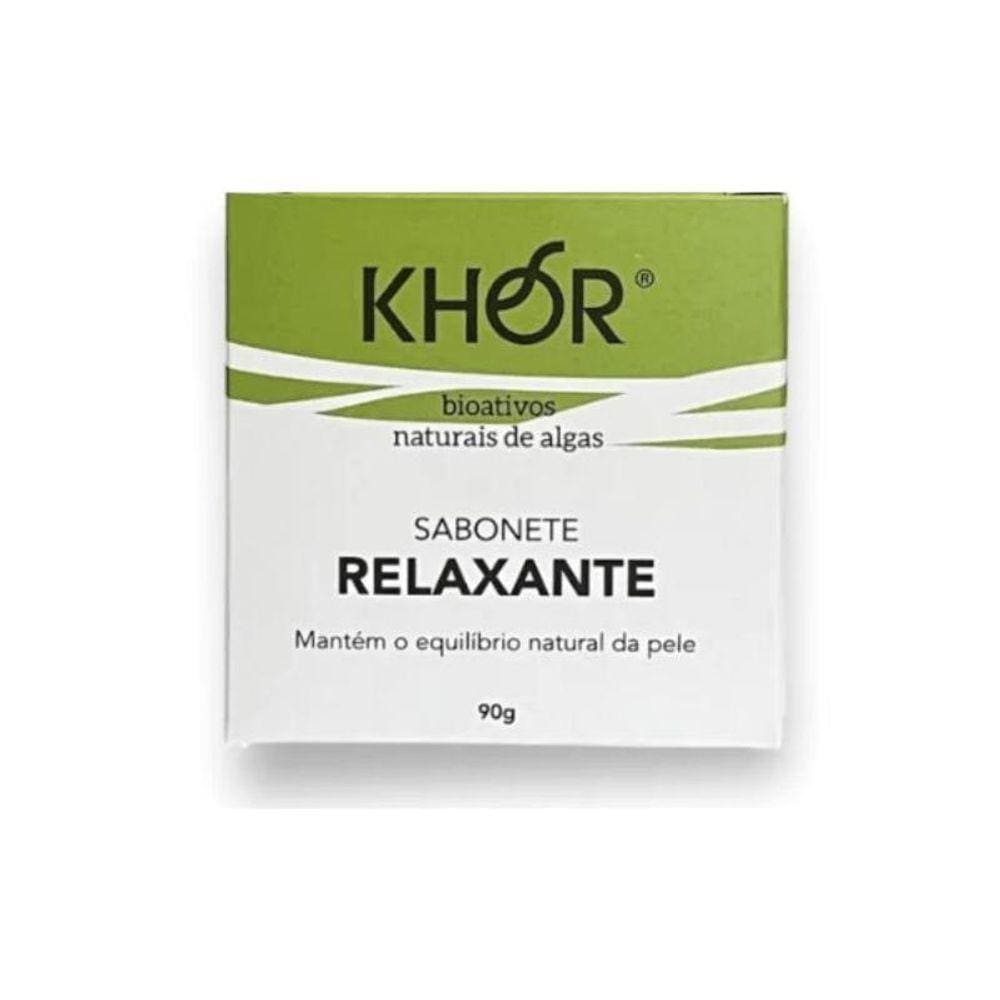 Sabonete Natural Facial E Corporal Em Barra Relaxante 90G