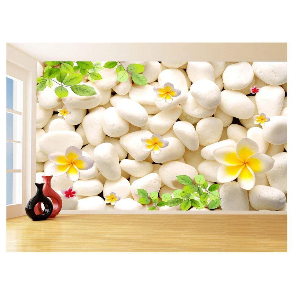 Papel Para Piso De Porcelanato Liquido Pedras 3,5M Flr40