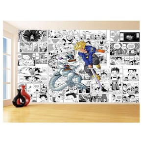 Papel De Parede 3D Dragon Ball Trunks Freeza 3,5M Dbz731