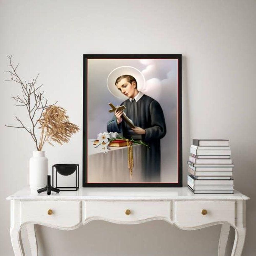 Quadro Decorativo São Geraldo 24X18Cm