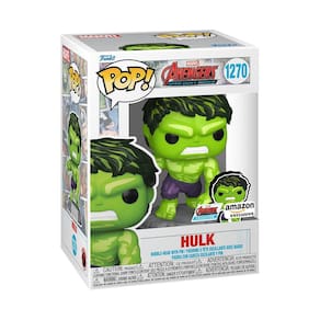 Funko Pop Hulk Avengers Os heróis mais poderosos da Terra com alfinete