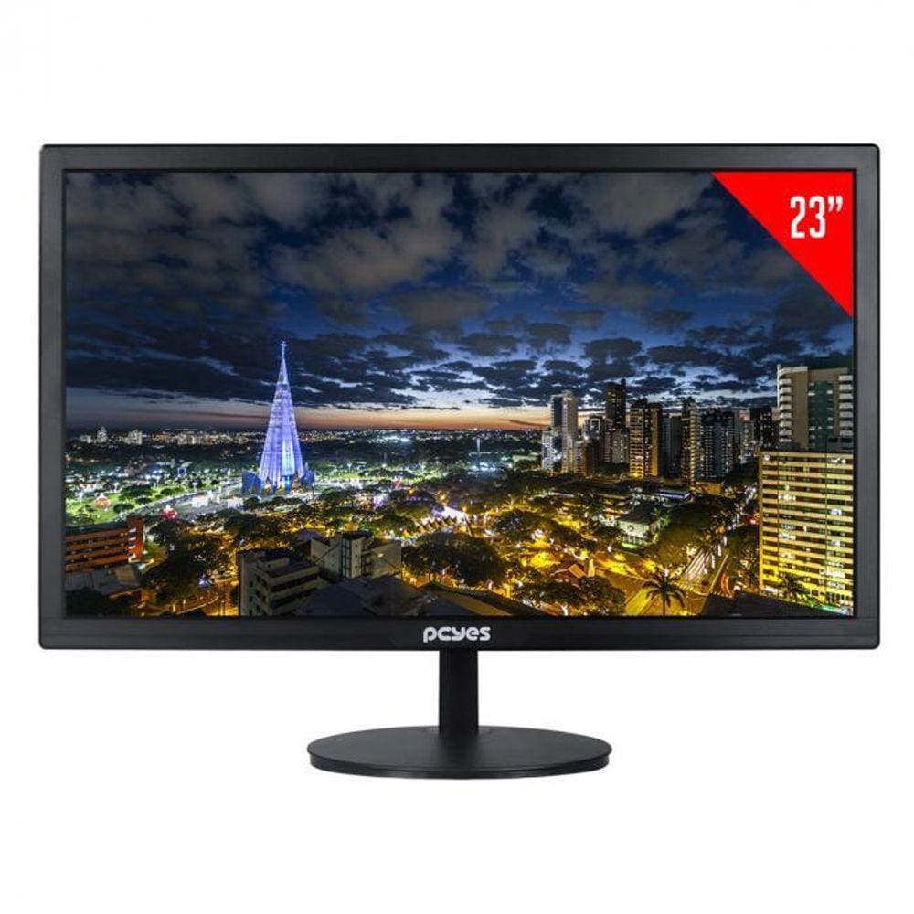Monitor Pcyes 23`` Polegadas Led Full Hd Hdmi Vga - Pkmo23