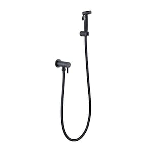 Ducha Higiênica Inox Preto Com Registro Nox15B Doan