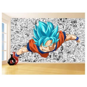 Papel De Parede Dragon Ball Goku Página Manga 3,5M Dbz536