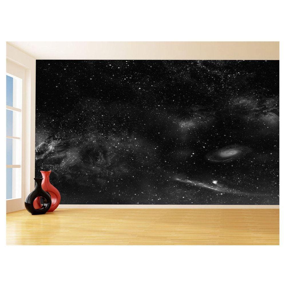 Papel De Parede 3D Espaço Estrelas Galáxia 3,5M Nsp102